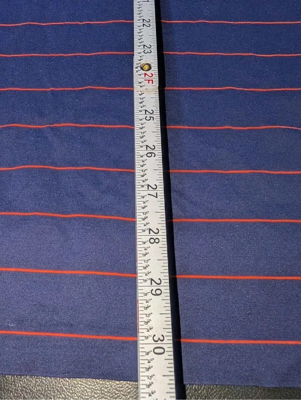 Polo Ralph Lauren Golf Polo Long Sleeve Striped Blue Orange XL West Lake